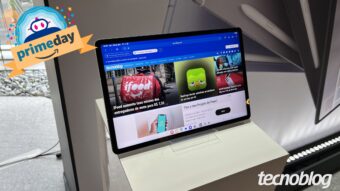 Galaxy Tab S10 FE Plus com tela LCD, conexão 5G e ampla bateria fica com preço reduzido ao combinar cupom e pagamento via Pix na Amazon
