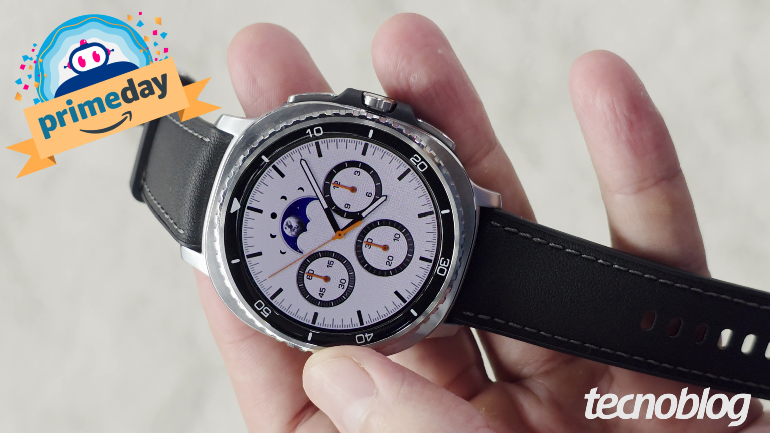 Galaxy Watch 8 Classic nunca esteve tão barato como nesta oferta de Prime Day