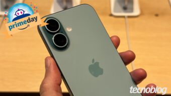 iPhone 16 com Apple Intelligence, tela OLED e câmeras que filmam em 4K recebe amplo desconto exclusivo para clientes Amazon Prime