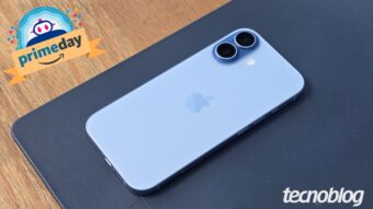 iPhone 17 de 256 GB com Apple Intelligence, câmeras de 48 MP e tela OLED bate seu 2º menor preço histórico com desconto ao finalizar a compra via Pix na Amazon