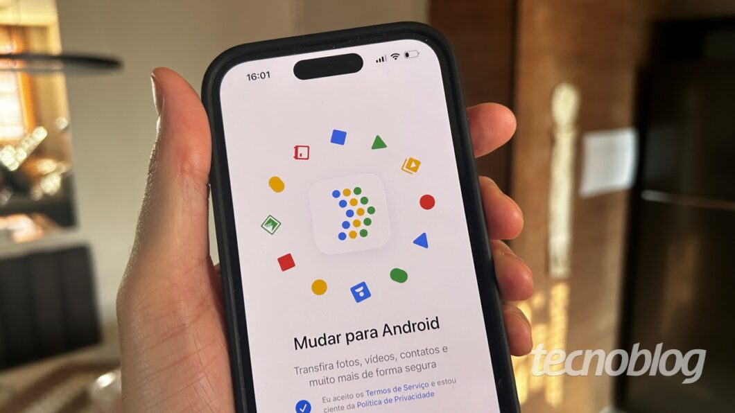 Aplicativo Mudar para Android