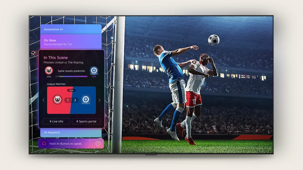 TV LG QNED MiniLED QNED70 (imagem: Divulgação/LG)
