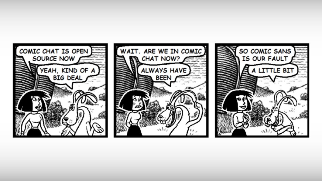 Microsoft abre código do Comic Chat