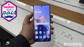 Motorola Edge 60 Fusion (256 GB) com câmera Sony de 50 MP e tela POLED de 120 Hz sai 44% mais barato no Pix com cupom em oferta do Dia dos Pais 2026