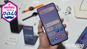 Galaxy A57 (128 GB) com tela Super AMOLED+ e câmera de 50 MP sai quase pela metade do preço no Pix com cupom, em oferta do Dia dos Pais 2026