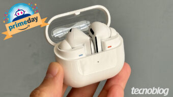 Galaxy Buds 3 Pro trazem ANC e áudio em alta definição; fones wireless da Samsung saem por menos da metade do preço em oferta exclusiva para assinantes Amazon Prime