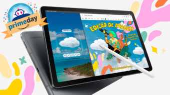 Galaxy Tab S10 Lite (128 GB) tem tela de 10,9