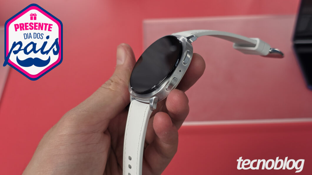 Dia dos Pais 2026: Galaxy Watch 8 BT sai 58% mais barato com cupom no Magalu