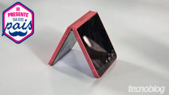 Galaxy Z Flip 7 (256 GB) com tela dobrável AMOLED de 120 Hz e câmera de 50 MP sai 41% mais barato em oferta no Magazine Luiza após lançamento do Z Flip 8