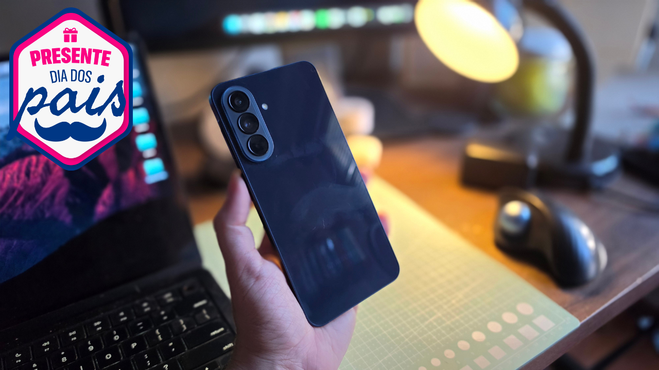 Dia dos Pais 2026: Galaxy A57 tem desconto imbatível de 49% no Mercado Livre