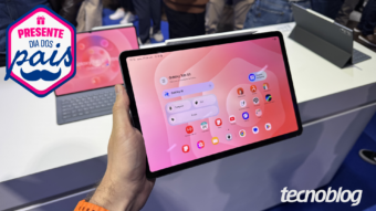 Galaxy Tab S11 Wi-Fi de 256 GB cai 30% no Pix com o cupom TANAHORA no Mercado Livre. Tablet traz tela AMOLED de 11