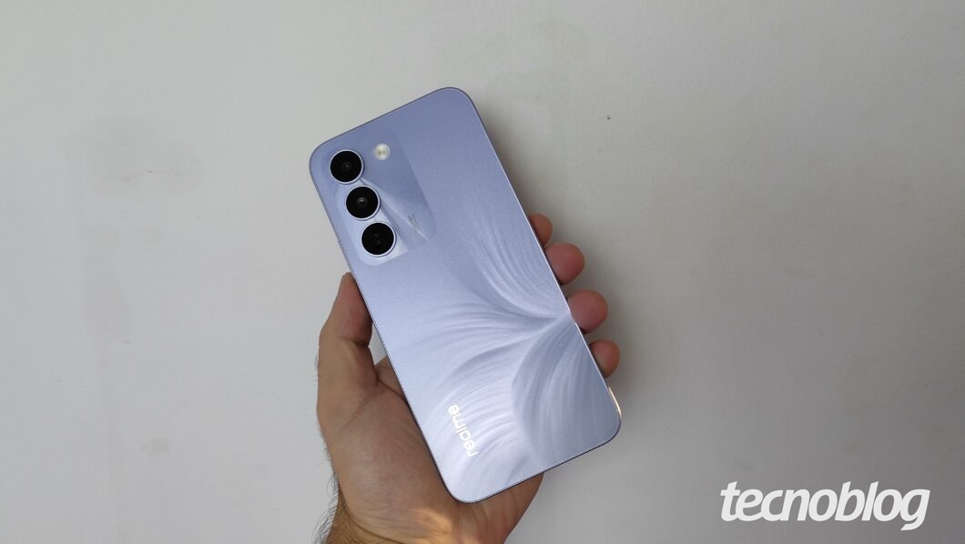 Traseira do Realme 16x