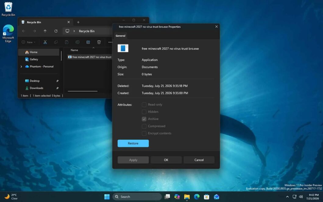 Windows 11 moderniza a caixa Propriedades do Explorador com WinUI 3 1 windows 11 propriedades moderna