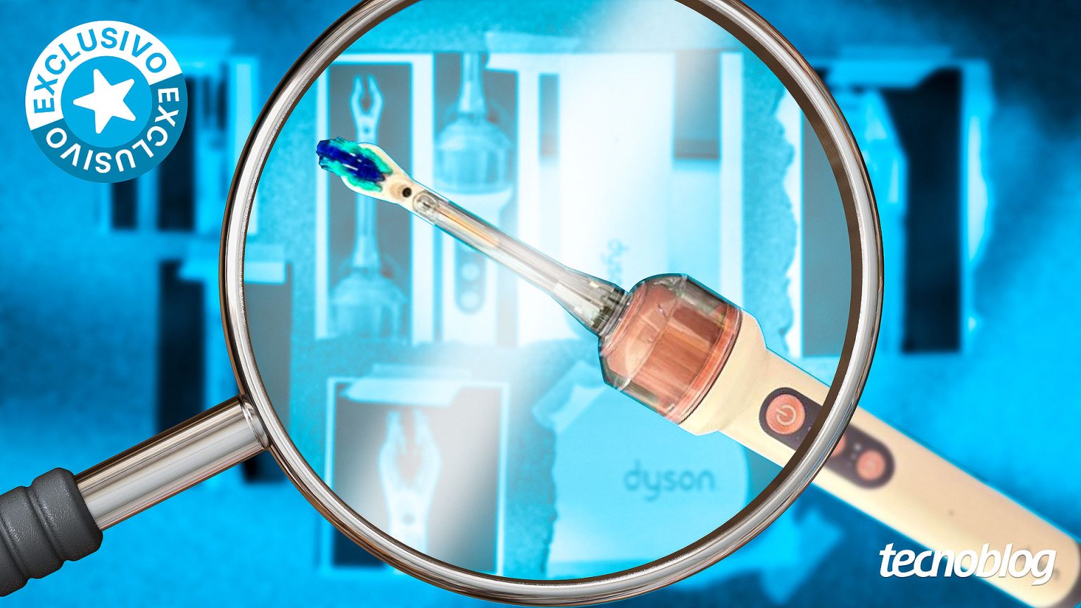 Esta é a primeira escova de dentes da Dyson; veja imagens exclusivas