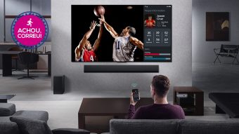 LG QNED de 50 polegadas traz tela 4K com preto profundo e recomenda conteúdos via IA; smart TV QNED73 recebe desconto de 45% em até 12x sem juros