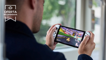Nintendo Switch OLED com tela de 7 polegadas, 64 GB e entrada LAN na dock sai com 27% de desconto no Mercado Livre ao combinar Pix e o cupom TECHEMCASA