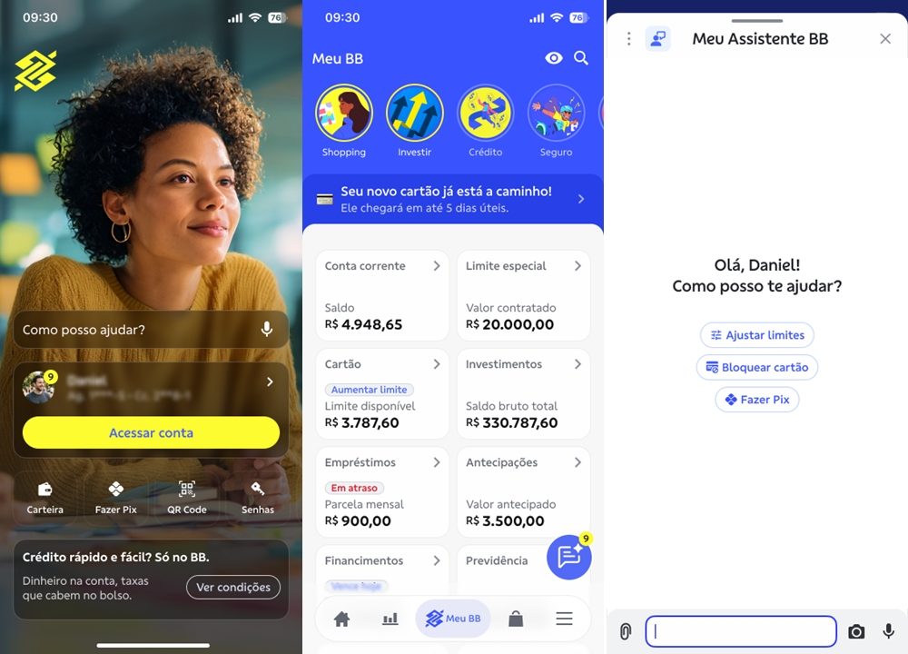 O novo app do Banco do Brasil