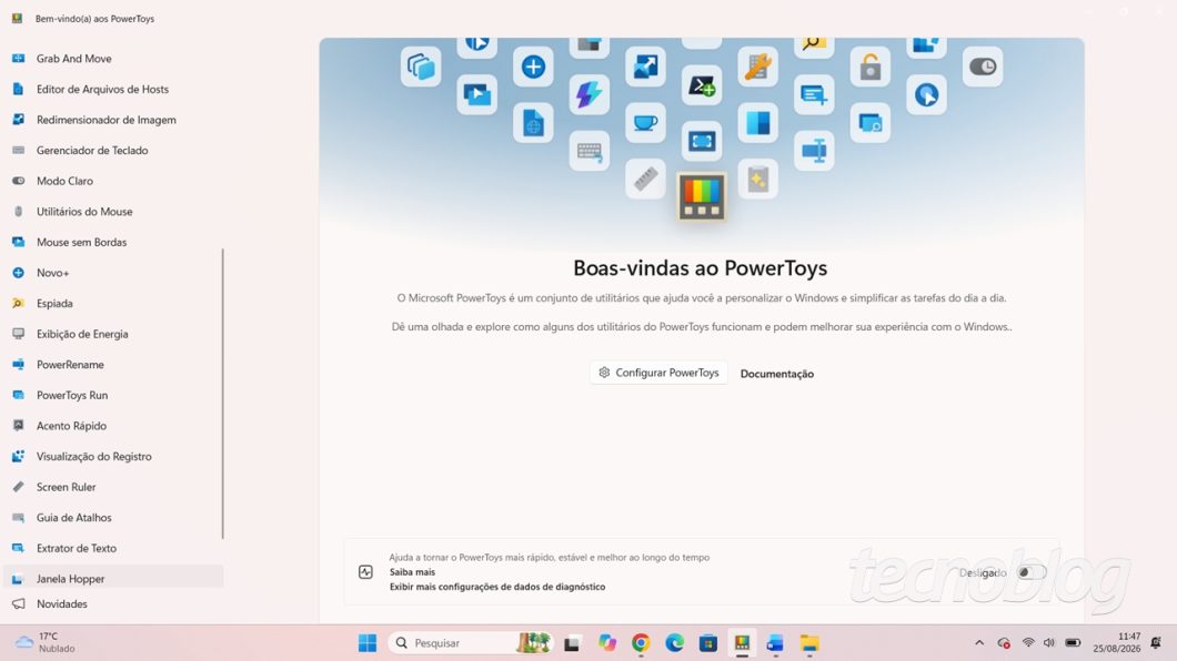 PowerToys 0.101 traz novo modo de alternar janelas e vários refinamentos