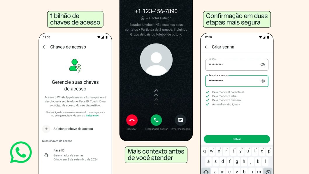 Os novos recursos de segurança do WhatsApp