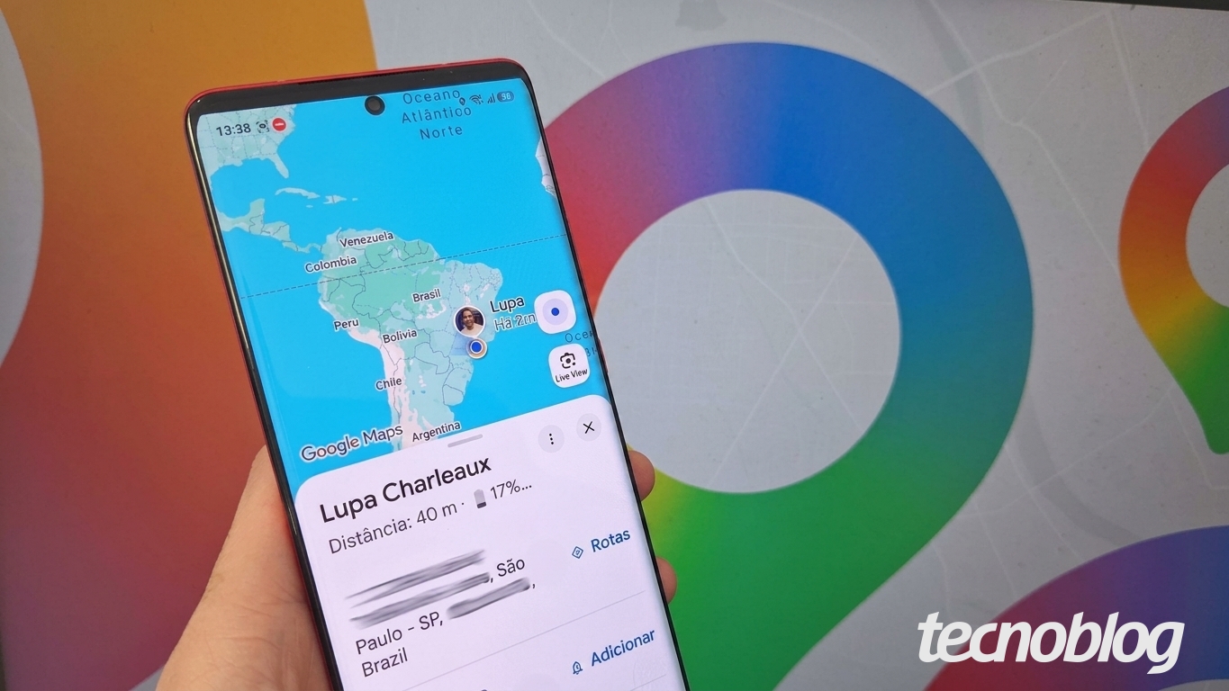 Como compartilhar a localização em tempo real pelo Google Maps