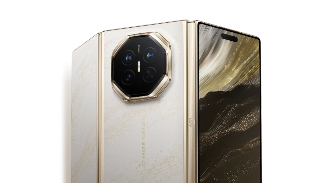 imagem de um huawei mate xt 2 branco